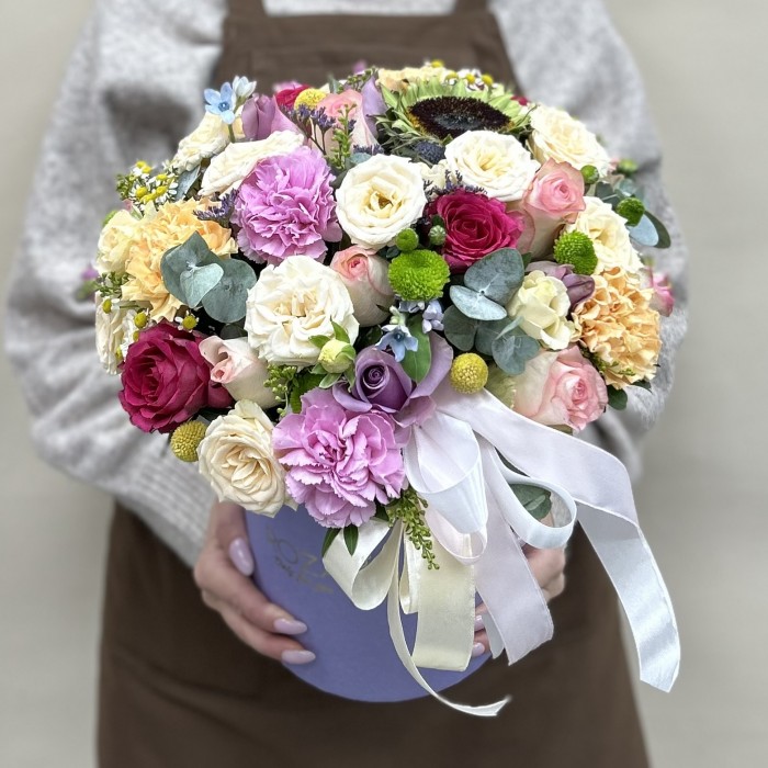 Букет дня Пламя в коробке